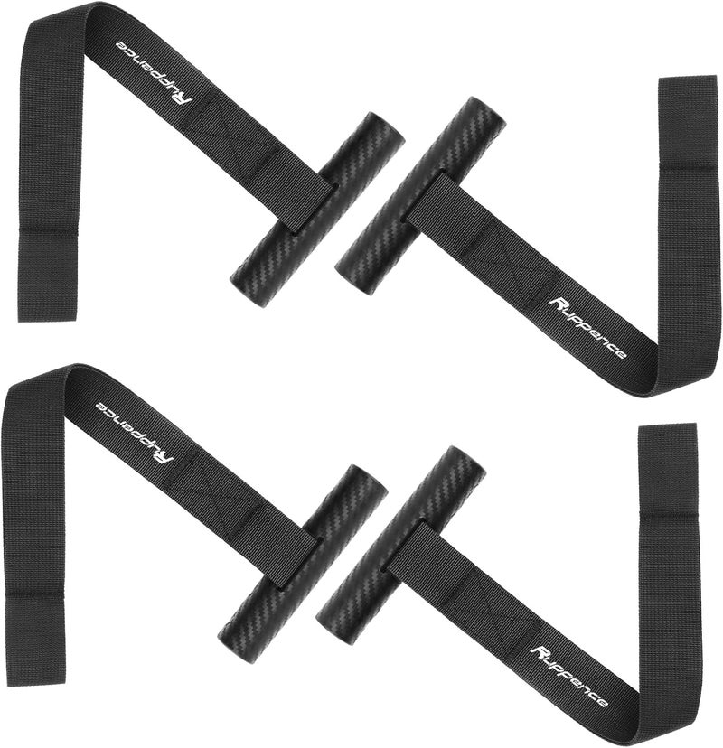 Ruppence 4 Pcs Quick Hood Loops,Kayak Tie Down Straps with Anti-Slip Handle,Cargo Under Hood Anchor Straps for Securing Boat Trailer, Bow Stern Tie Down Kits for Canoe Transport, Perfect for Car Truck Kayak - Image 1